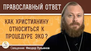 КАК ХРИСТИАНИНУ ОТНОСИТЬСЯ К ПРОЦЕДУРЕ ЭКО ?  Священник Федор Лукьянов