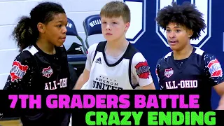 Colton Clevenger vs Deloni and Dallas - OHIO 7th Grade Game with CRAZY ENDING