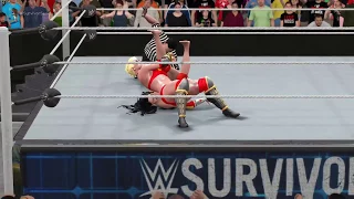 WWE 2K17 Wonder Woman vs. Mother Russia - No Holds Barred