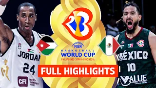 Jordan 🇯🇴 vs Mexico 🇲🇽 | Full Game Highlights | FIBA Basketball World Cup 2023