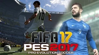 FIFA 17 vs PES 2017 E3 Trailer [HD]