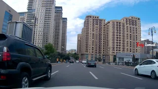 Баку Улицы в центре города до Азнефти