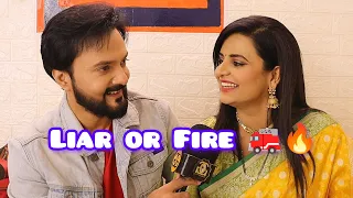 Micckie Dudaney and Anuradha Singh Interview on Liar or Fire Segment | Tose Naina Milaaike | Dangal