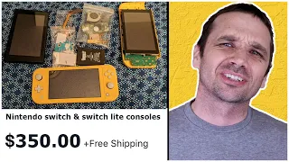 I Bought 3 Broken Nintendo Switches From eBay - I'm Not Happy About It!