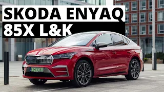 Skoda Enyaq 85x Coupe  Laurin&Klement - droższej nie było