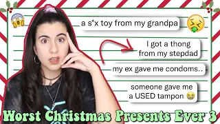 WORST Christmas Gifts EVER 3 (so embarrassing!) (Vlogmas Day 7) | Just Sharon