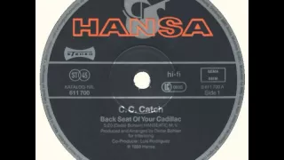 C.C. Catch ‎– Backseat Of Your Cadillac (12'' maxi single)