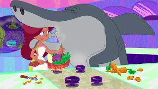 हिंदी Zig & Sharko 🍳 रोमांटिक खाना बनाना Hindi Cartoons for Kids