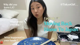 Japan Vlog [Ep.1] Moving Back Home To Tokyo 🥲💔