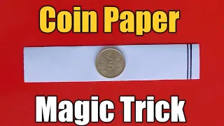 Coin Paper Simple Magic Tricks