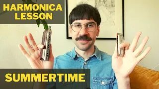 Harmonica lesson: "Summertime" play along