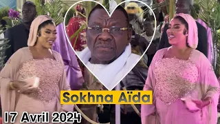 17 Avril oh 🥰Sokhna Aïda,accueillie comme une reine dans sa chaise royale