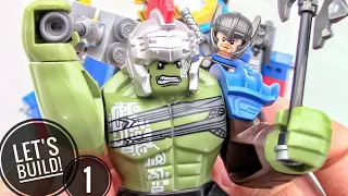 LEGO Thor Ragnarok: Thor vs. Hulk Arena Clash 76088 - Let's Build! Part 1