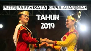 3 Besar Putri Pariwisata Kepulauan Nias Tahun 2019