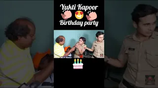yukti Kapoor ❤️ birthday party 😘🌺#yukti_kapoor #gulki_joshi #maddamsir #sab #मैड्डमसर
