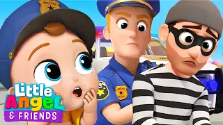 Policeman Song | Little Angel And Friends Kid Songs