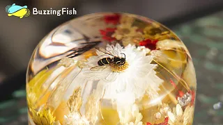 🐝 Transforming a Honeybee into a Stunning Resin Decor | Resin Art