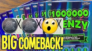 💰 BIG COMEBACK! **$300 NEW TICKETS** 10X $1,000,000 Frenzy 🔴 Fixin To Scratch