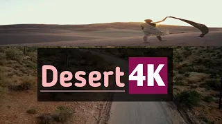 4K-Stunning Relaxing most extreme Desert scenery for a calm mind - Meditation and sleep.
