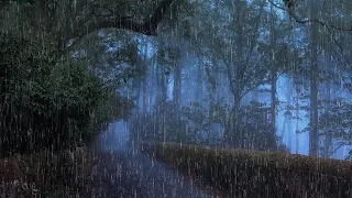 SONO PROFUNDO com Barulho de CHUVA RELAXANTE Sem Trovões - 10 Horas Som de Chuva para Dormir