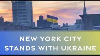 New York City Stands With Ukraine music video - "Stefania"  by Kalush Orchestra