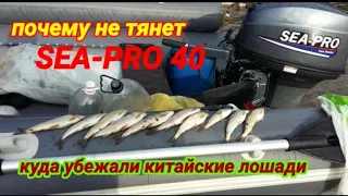 Почему не тянет SEA-PRO 40