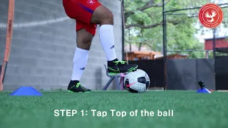 [Ball Mastery] Step 1  Tap Top of the Ball