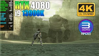 Shadow of The Colossus | RPCS3 Emulator | Playable✔️ | RTX 4080 16GB | i9 13900K 5.8GHz | 4K 60FPS