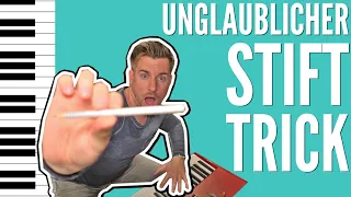 Klavierspielen lernen in 3 Minuten I UNGLAUBLICHER "Stift-Trick" für ANFÄNGER 😱