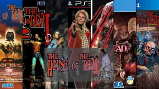 Evolution of The House of The Dead Main Games (1996 - 2022) | 1080p