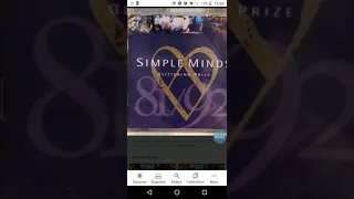 New Album in 1992. Simple Minds Glittering Prize 81/92