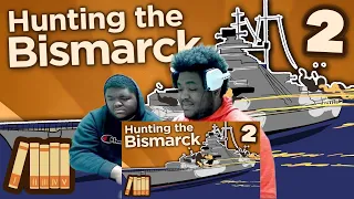 (Twins React) to Hunting the Bismarck - The Mighty HMS Hood - Extra History - (Part 2) - REACTION