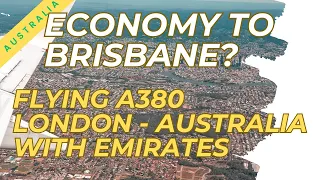 Flying London to Brisbane (Olympics 2032) | Emirates Economy | Airbus A380 | Queensland | Australia