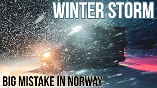 SURVIVING an ARCTIC storm in a 2WD Transit Van