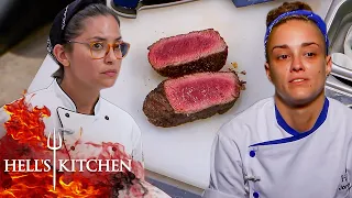 Raw Steak Gets Jordan Kicked Off Her Station | Hell's Kitchen