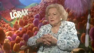 The Lorax: Betty White's Official Sit Down Interview [HD] | ScreenSlam