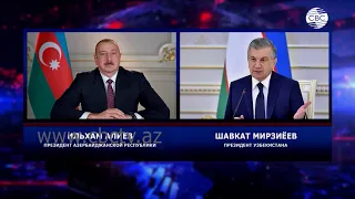 Шавкат Мирзиёев позвонил Ильхаму Алиеву