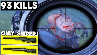 Only Snipers vs Zombies & Squads | PUBG Mobile | Best of Panda