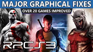 RPCS3 - Major Graphical Fixes | God of War 3/Ascension, inFamous 2, The Darkness & more!