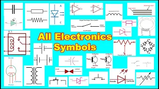 All Electronic Circuit Diagram Symbols || Basic Electronic Component Name And Symbol💻