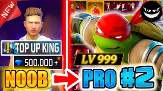 500.000💎DIAMONDS #2🔥*TOP UP KING*😱watch how many skins I got Free Fire