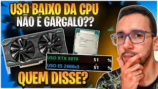 Seu XEON está GARGALANDO Sim! O MITO do uso do PROCESSADOR