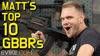 Matt's Top 10 GBB Rifles