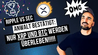 🚨OMG🚨 SIEG RIPPLE vs SEC - ANWALT BESTÄTIGT: NUR XRP & BTC haben regulatorische Klarheit!!!