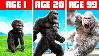 Surviving 99 YEARS As KING KONG In GTA 5 RP!