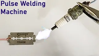 How To Make Simple Pulse Welding Machine At Home | This welding technique will surprise you