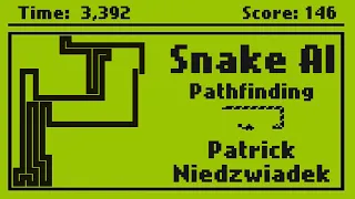🐍🤖 Snake AI • Pathfinding (Patrick Niedzwiadek)