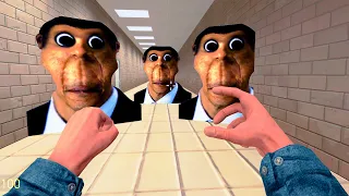 ОБУНГА ГОНЯЕТСЯ ЗА НАМИ OBUNGA NEXTBOT ЛУЧШИЕ СЕРИИ Garry's Mod