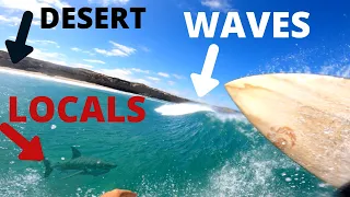 SURFING ALONE IN THE DESERT | SOUTH AUSTRALIA