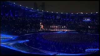 Torch lighting ceremony, opening ceremony of the 19th Asian Games, ENJOYGalaxy